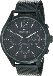  Shop Authentic Tommy Hilfiger Gavin Chronograph Blue Dial Blue Mesh Bracelet Watch for Men - 1791471 - Luxxuri