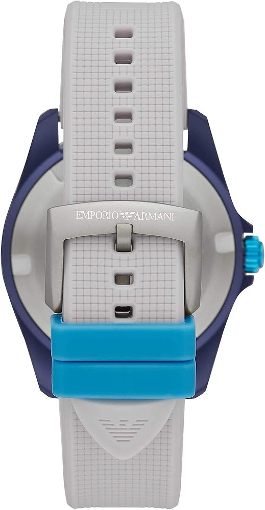  Shop Authentic Emporio Armani Sigma Analog Orange Dial Grey Silicone Strap Watch For Men - AR11218 - Luxxuri