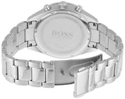  Shop Authentic Hugo Boss Talent Blue Dial Silver Steel Strap Watch for Men - 1513582 - Luxxuri