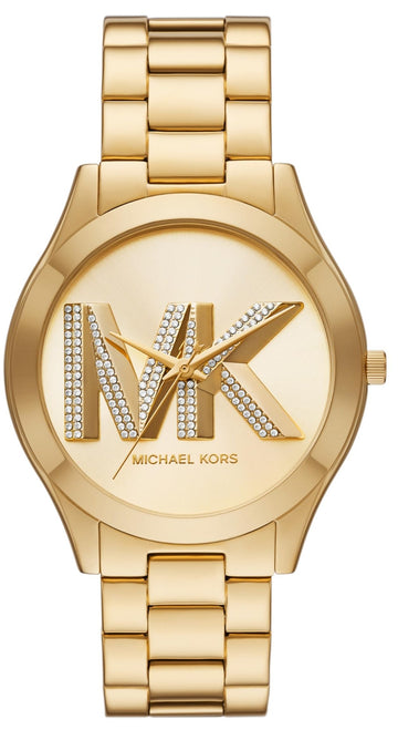  Shop Authentic Michael Kors Runway Gold Dial Gold Steel Strap Watch For Women - MK4732 - Luxxuri