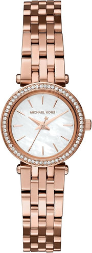  Shop Authentic Michael Kors Darci Analog Mother of Pearl Dial Rose Gold Steel Strap Watch For Women - MK3832 - Luxxuri