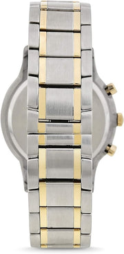 Shop Authentic Emporio Armani Renato Chronograph Quartz Silver Dial Two Tone Steel Strap Watch For Men - AR11076 - Luxxuri