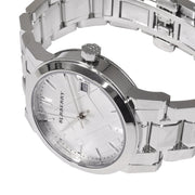  Shop Authentic Burberry The City White Dial Silver Steel Strap Watch for Women - BU9100 - Luxxuri
