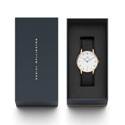  Shop Authentic Daniel Wellington Dapper Cornwall White Dial Black Nylon Strap Watch For Men - DW00100261 - Luxxuri