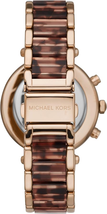  Shop Authentic Michael Kors Parker Chronograph Rose Gold Dial Two Tone Steel Strap Watch For Women - MK6832 - Luxxuri