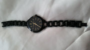  Shop Authentic Michael Kors Slim Runway Black Dial Black Steel Strap Watch for Women - MK3317 - Luxxuri