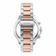  Shop Authentic Fossil Perfect Boyfriend Mother of Pearl Dial Two Tone Steel Strap Watch for Women - ES4135 - Luxxuri