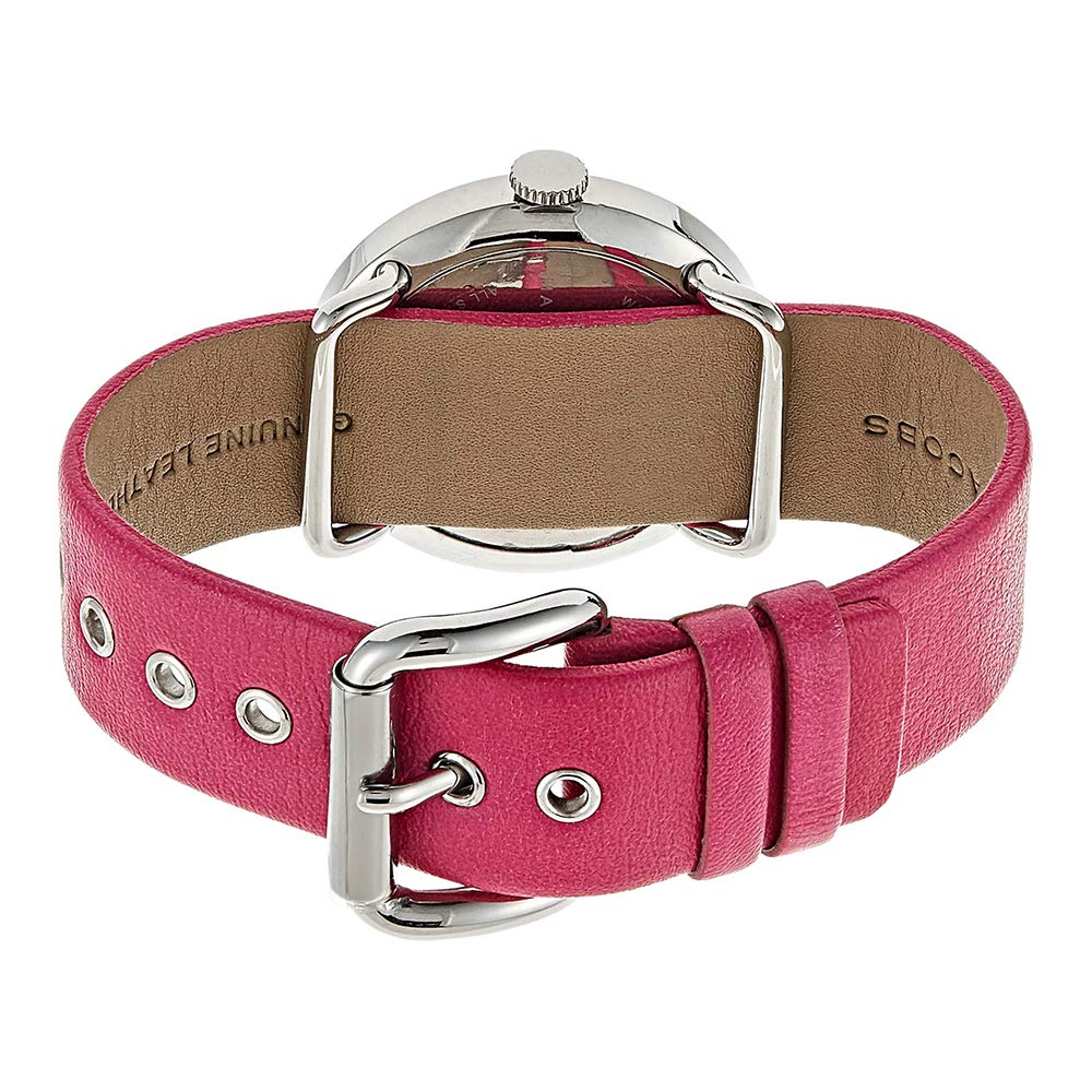  Shop Authentic Marc Jacobs Amy Pop Pink Dial Pink Leather Strap Watch for Women - MBM1286 - Luxxuri