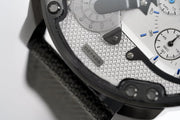  Shop Authentic Diesel Mr Daddy 2.0 Chronograph Grey Dial Black Nylon Strap Watch For Men - DZ7420 - Luxxuri