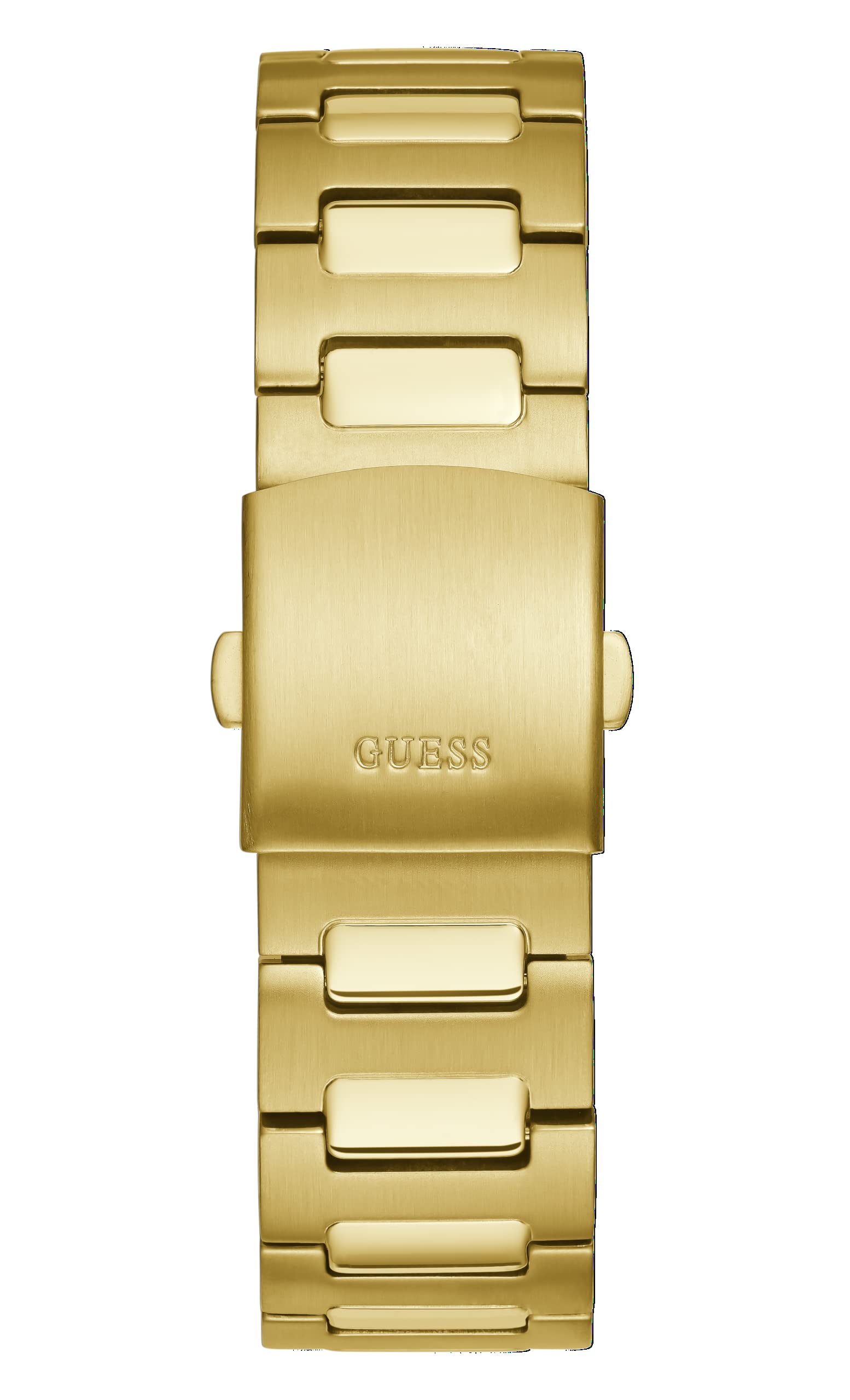  Shop Authentic Guess Scope Quartz Black Dial Gold Steel Strap Watch for Men - GW0427G2 - Luxxuri