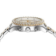  Shop Authentic Michael Kors Berkley Chronograph Silver Dial Two Tone Steel Strap Watch For Women - MK7415 - Luxxuri