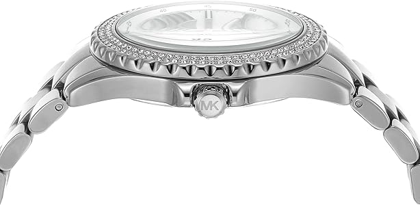  Shop Authentic Michael Kors Everest Three hand Silver Dial Silver Steel Strap Watch For Women - MK7403 - Luxxuri