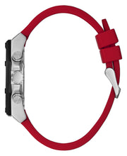  Shop Authentic Guess Momentum Black Dial Red Rubber Strap Watch for Men - GW0263G3 - Luxxuri