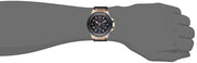  Shop Authentic Guess Rigor Analog Black Dial Black Leather Strap Watch For Men - W0040G5 - Luxxuri