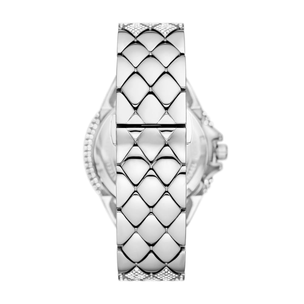  Shop Authentic Michael Kors Camille Three-Hand Crystals Silver Dial Silver Steel Strap Watch for Women - MK4803 - Luxxuri
