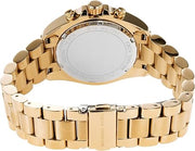  Shop Authentic Michael Kors Bradshaw Chronograph Green Dial Gold Steel Strap Watch For Women - MK7257 - Luxxuri