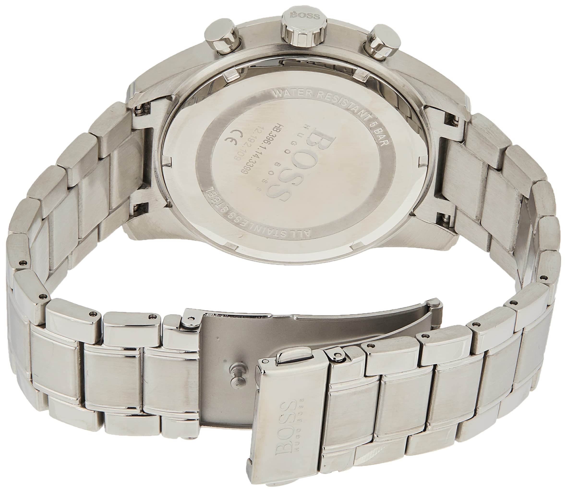  Shop Authentic Hugo Boss Skymaster Blue Dial Silver Steel Strap Watch for Men - 1513784 - Luxxuri