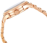  Shop Authentic Michael Kors Runway Blue Dial Rose Gold Stainless Steel Strap Watch for Women - MK7065 - Luxxuri