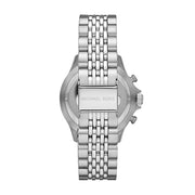  Shop Authentic Michael Kors Bayville Chronograph Black Dial Silver Steel Strap Watch For Men - MK8749 - Luxxuri