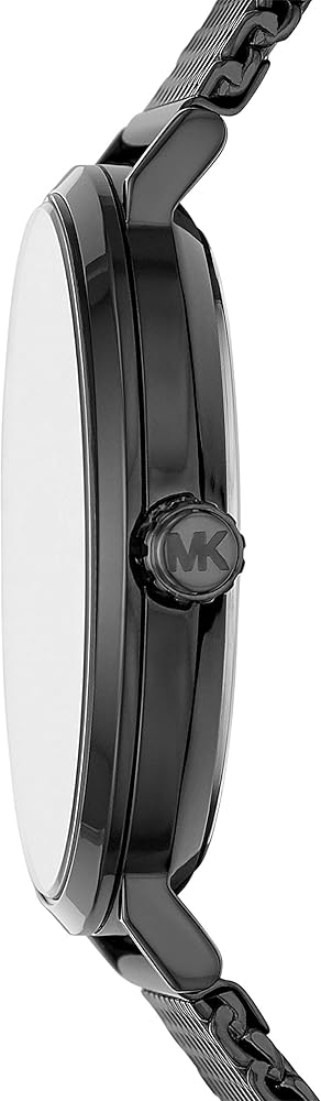  Shop Authentic Michael Kors Auden Three-Hand Black Dial Black Mesh Strap Watch for Men - MK7152 - Luxxuri