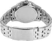  Shop Authentic Fossil FB-01 Chronograph Black Dial Silver Steel Strap Watch for Men - FS5864 - Luxxuri