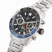  Shop Authentic Tag Heuer Carrera Chronograph Blue Dial Silver Steel Strap Watch for Men - CBG2A1Z.BA0658 - Luxxuri