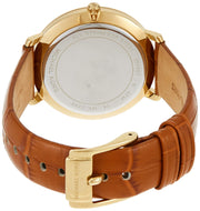 Shop Authentic Michael Kors Jaryn Quartz Gold Dial Brown Leather Strap Watch For Women - MK2496 - Luxxuri