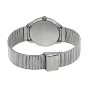  Shop Authentic Calvin Klein Minimal White Dial Silver Mesh Bracelet Watch for Women - K3M5215X - Luxxuri