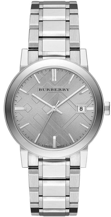  Shop Authentic Burberry The City Silver Dial Silver Steel Strap Watch for Women - BU9035 - Luxxuri