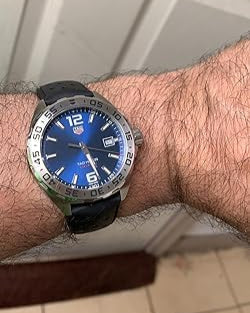  Shop Authentic Tag Heuer Formula 1 Quartz Blue Dial Black Rubber Strap Watch for Men - WAZ1118.FT8023 - Luxxuri