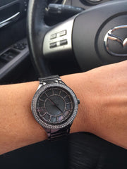  Shop Authentic Michael Kors Kerry Gunmetal Dial Steel Strap Watch for Women - MK3410 - Luxxuri