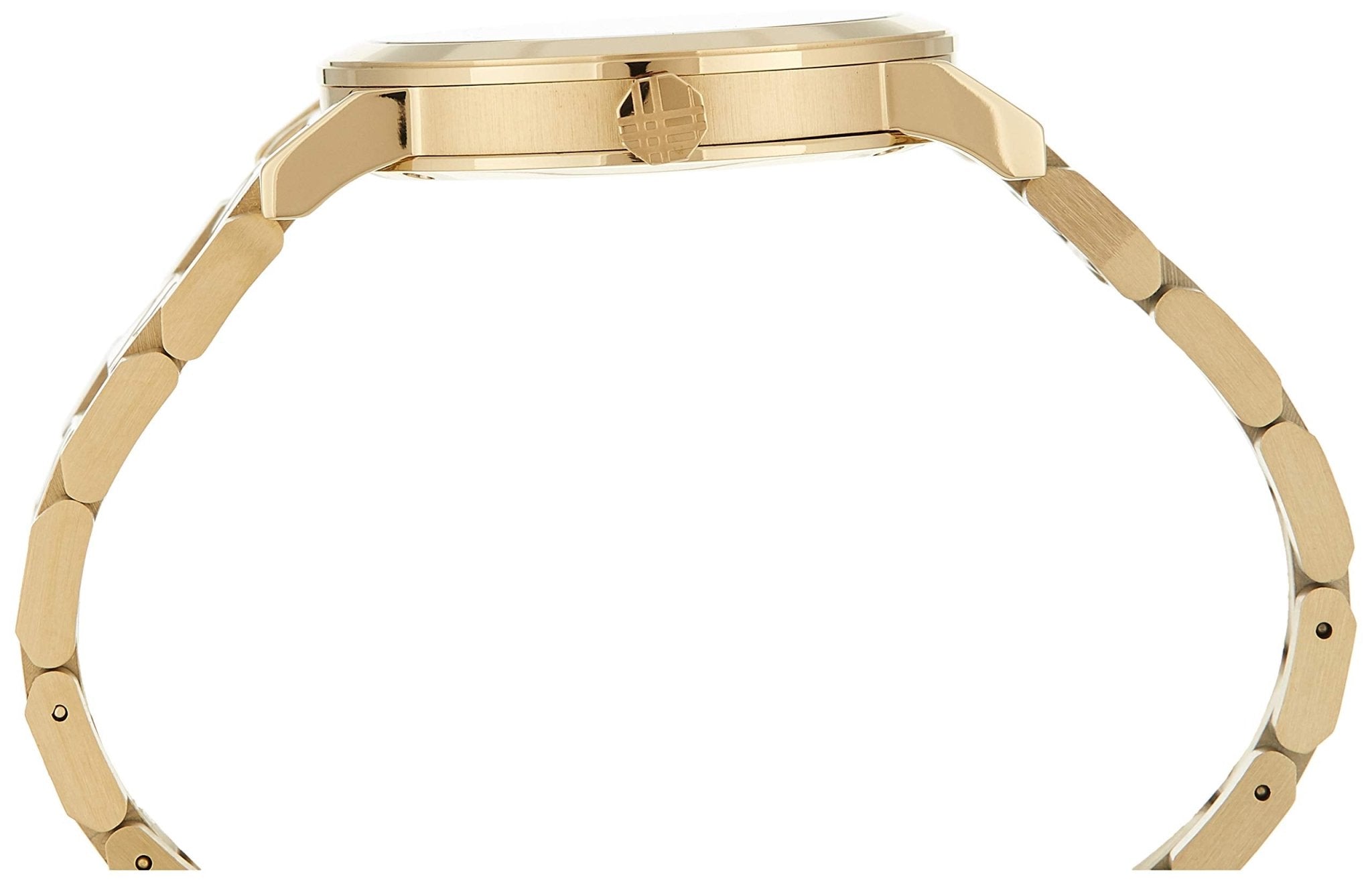  Shop Authentic Burberry The City Gold Dial Gold Steel Strap Watch for Men - BU9038 - Luxxuri