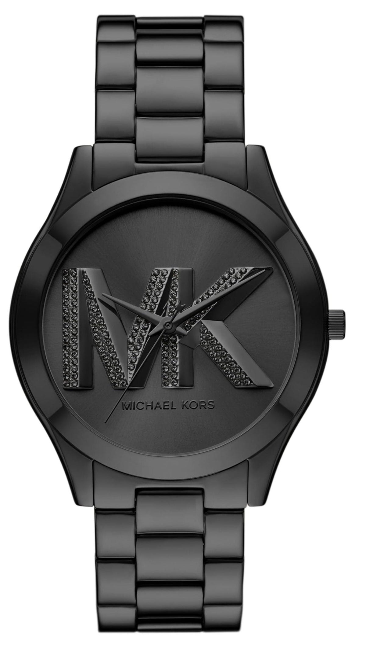  Shop Authentic Michael Kors Slim Runway Analog Black Dial Black Steel Strap Watch For Women - MK4734 - Luxxuri