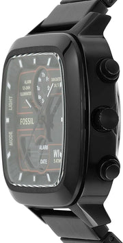  Shop Authentic Fossil Retro Analog-Digital Black Dial Black Steel Strap Watch for Men - FS5891 - Luxxuri