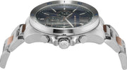  Shop Authentic Michael Kors Brecken Chronograph Blue Dial Two Tone Steel Strap Watch For Men - MK9065 - Luxxuri