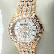  Shop Authentic Bulova Phantom White Dial with Swarovski Baguettes Rose Gold Steel Strap Watch for Women - 98L268 - Luxxuri
