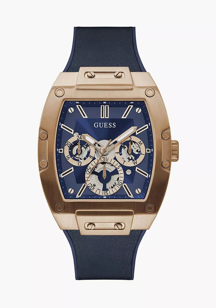  Shop Authentic Guess Phoenix Multifunction Blue Dial Blue Rubber Strap Watch for Men - GW0202G4 - Luxxuri