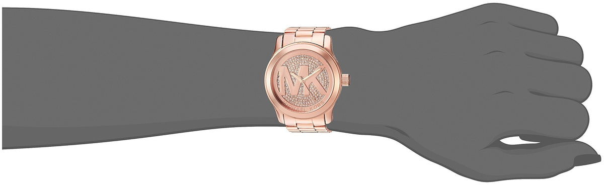  Shop Authentic Michael Kors Runway Rose Gold Dial Rose Gold Steel Strap Watch for Women - MK5661 - Luxxuri