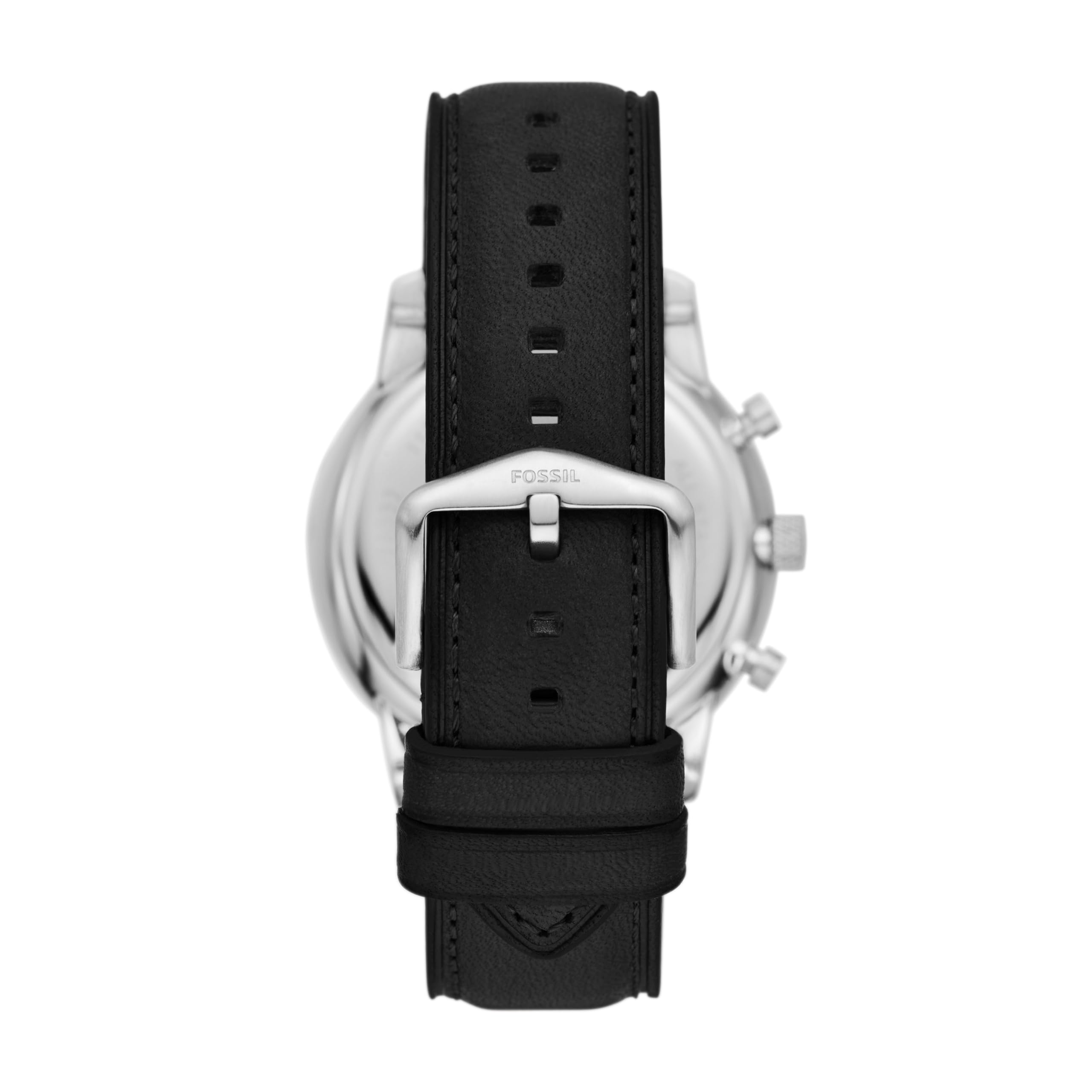  Shop Authentic Fossil Neutra Chronograph White Dial Black Leather Strap Watch for Men - FS6023 - Luxxuri