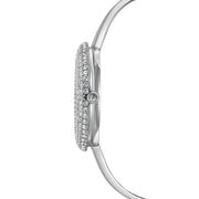  Shop Authentic Swarovski Crystal Rose Silver Dial Silver Steel Strap Watch for Women - 5483853 - Luxxuri