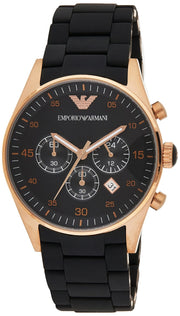  Shop Authentic Emporio Armani Sportivo Black Dial Black Steel Strap Watch For Men - AR5905 - Luxxuri
