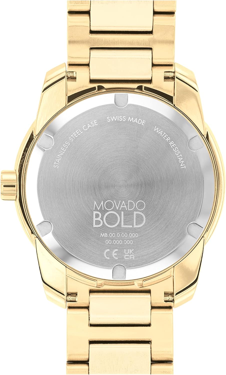  Shop Authentic Movado Bold Verso Gold Dial Gold Steel Strap Watch for Men - 3600861 - Luxxuri