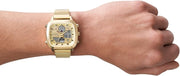  Shop Authentic Fossil Retro Analog-Digital Gold Dial Gold Steel Strap Watch for Men - FS5889 - Luxxuri