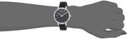  Shop Authentic Calvin Klein Even Black Dial Black Leather Strap Watch for Women - K7B231C1 - Luxxuri