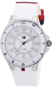  Shop Authentic Tommy Hilfiger White Dial White Rubber Strap Watch for Women - 1781271 - Luxxuri