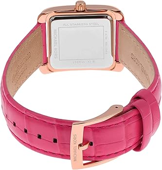  Shop Authentic Michael Kors Emery Quartz Diamonds Rose Gold Dial Pink Leather Strap Watch For Women - MK2984 - Luxxuri