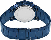 Shop Authentic Fossil Neutra Chronograph Blue Dial Blue Steel Strap Watch for Men - FS5826 - Luxxuri
