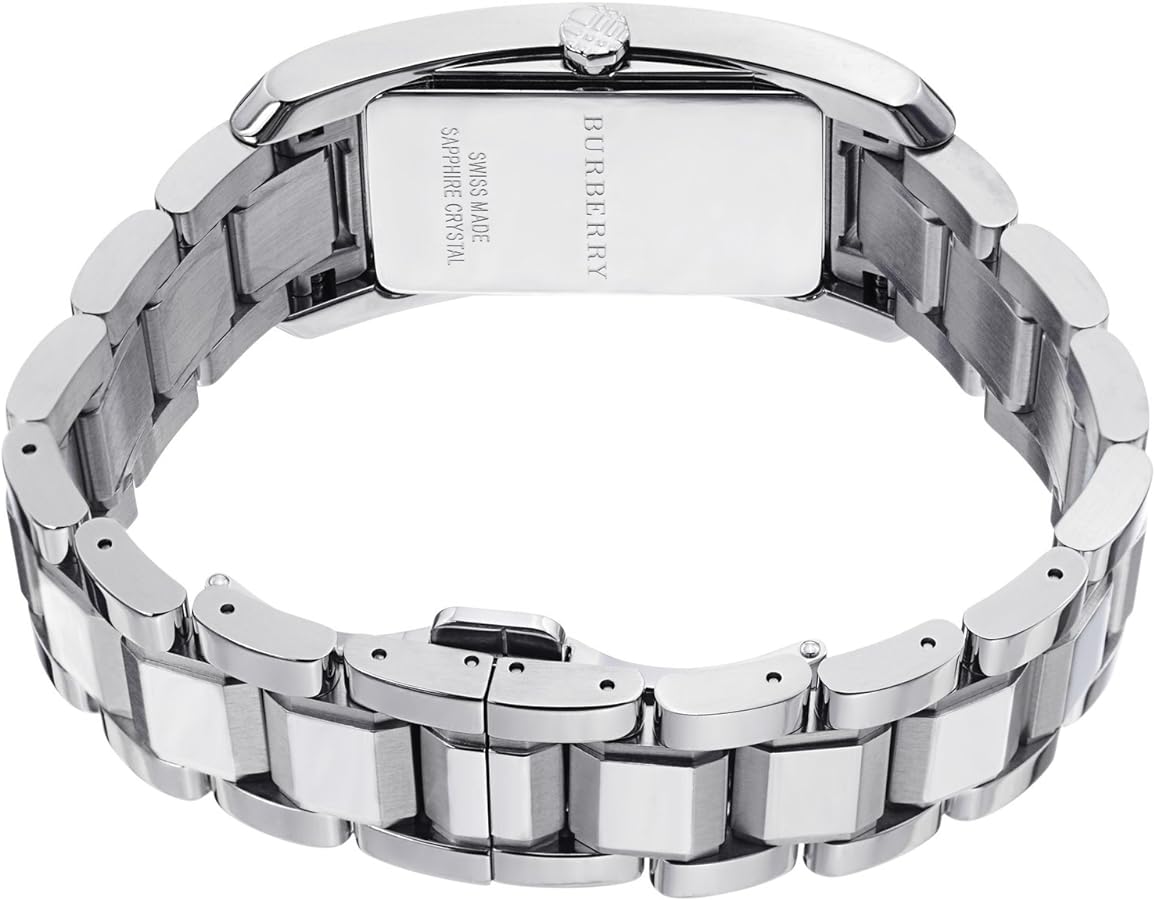  Shop Authentic Burberry Heritage Black Dial Silver Steel Strap Watch For Women - BU9401 - Luxxuri