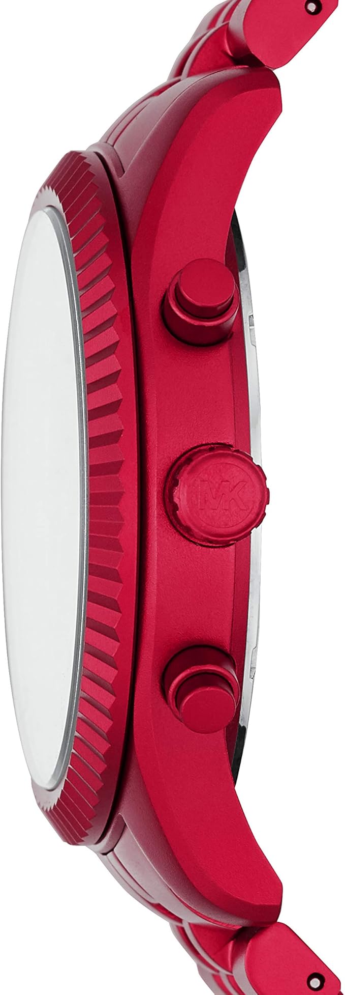  Shop Authentic Michael Kors Lexington Chronograph Red Dial Red Steel Strap Watch For Men - MK8814 - Luxxuri