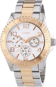  Shop Authentic Guess BFF Multifunction Silver Dial Two Tone Steel Strap Watch for Women - W0231L5 - Luxxuri
